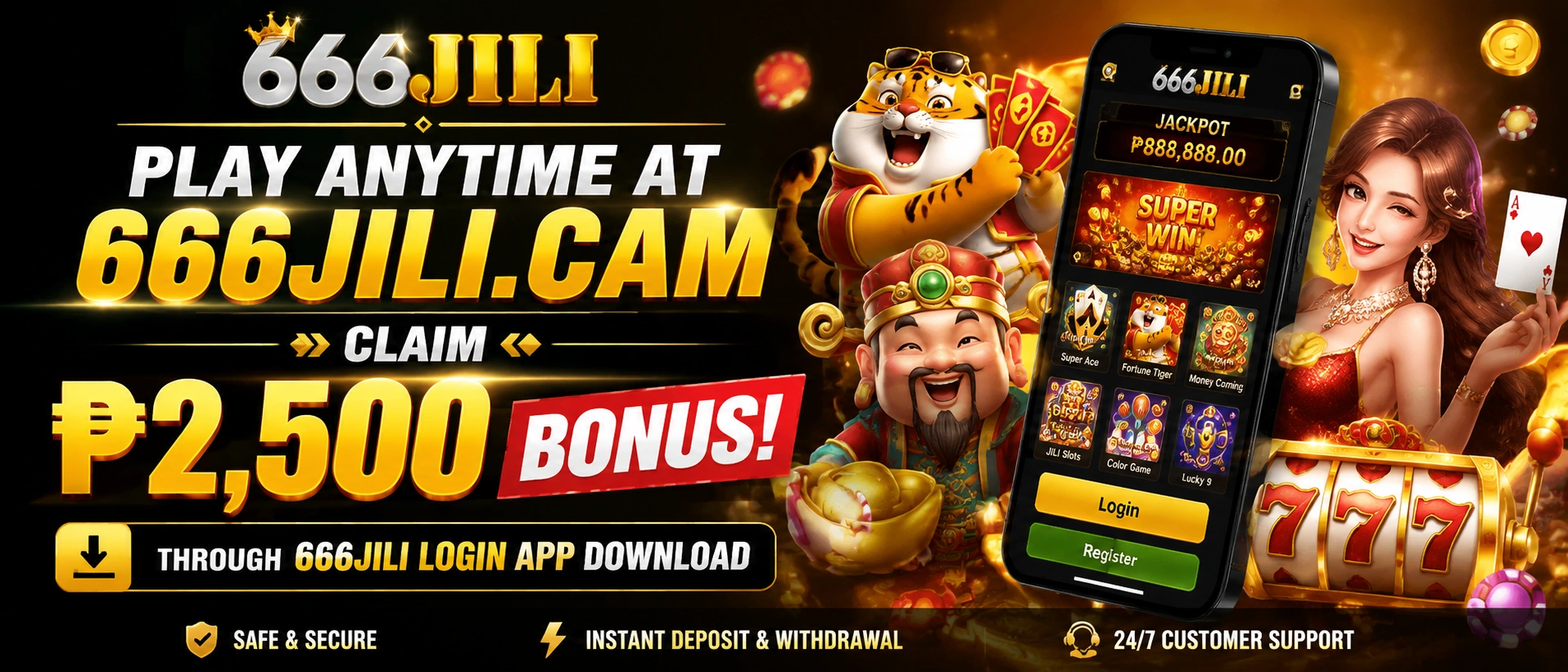 666JILI poker banner 1