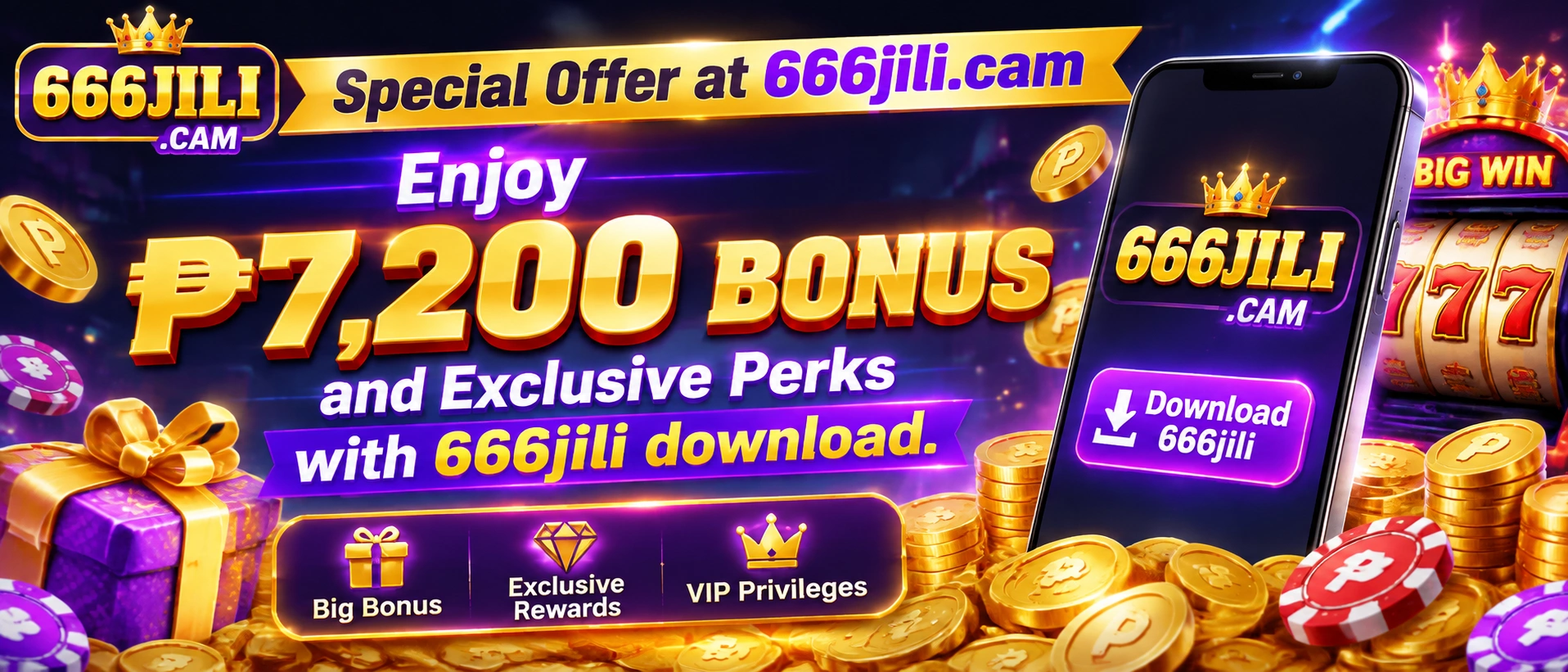 666JILI promotions banner 2
